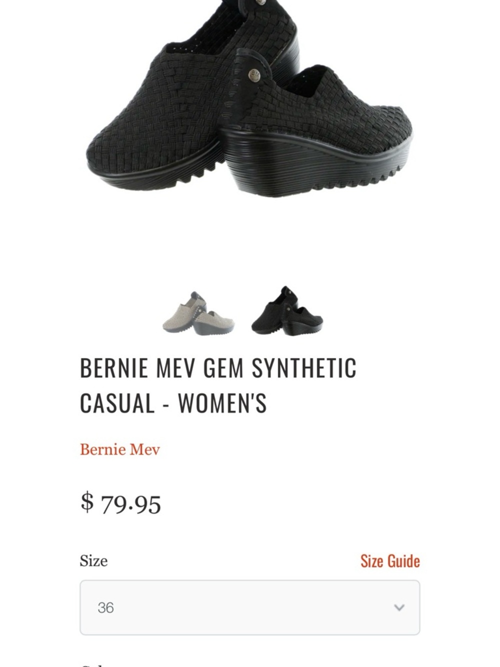 bernie mev. Gem Slip-On Wedge